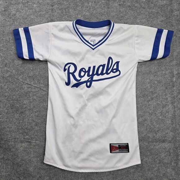 AU Kansas City Royals George Brett Script Baseball Jersey Mens Small Baseball - Picture 1 of 12